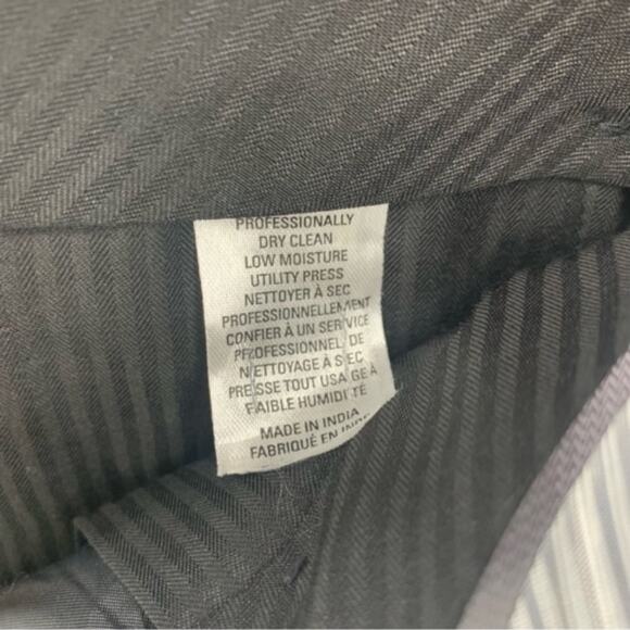 Nordstrom Boys Black Dress Pants Size 12-14 Classic Fit School Uniform Formal - Picture 7 of 7